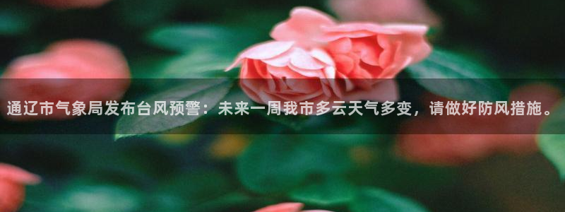 通辽市气象局发布台风预警:未来一周我市多云天气多变,请做好防风措施。