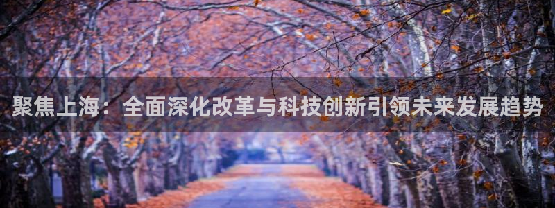 聚焦上海:全面深化改革与科技创新引领未来发展趋势